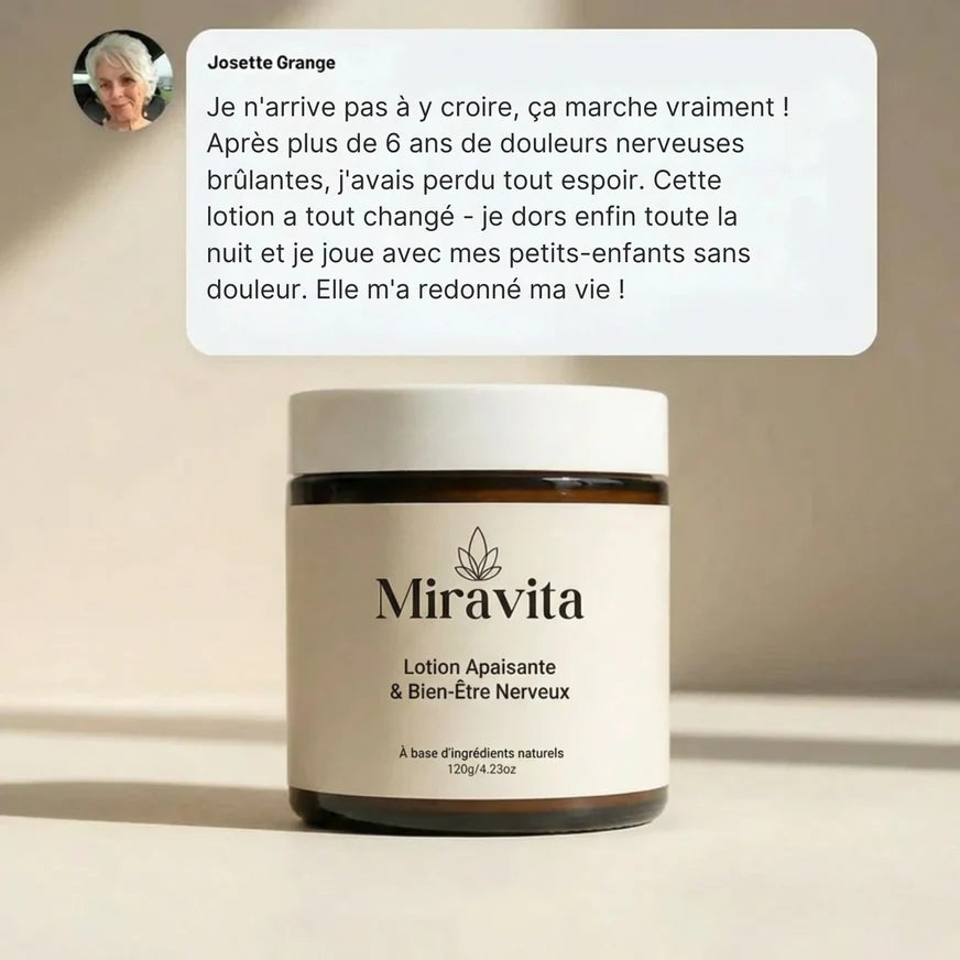 Miravita - Éliminez Les Douleurs Nerveuses de l'Intérieur